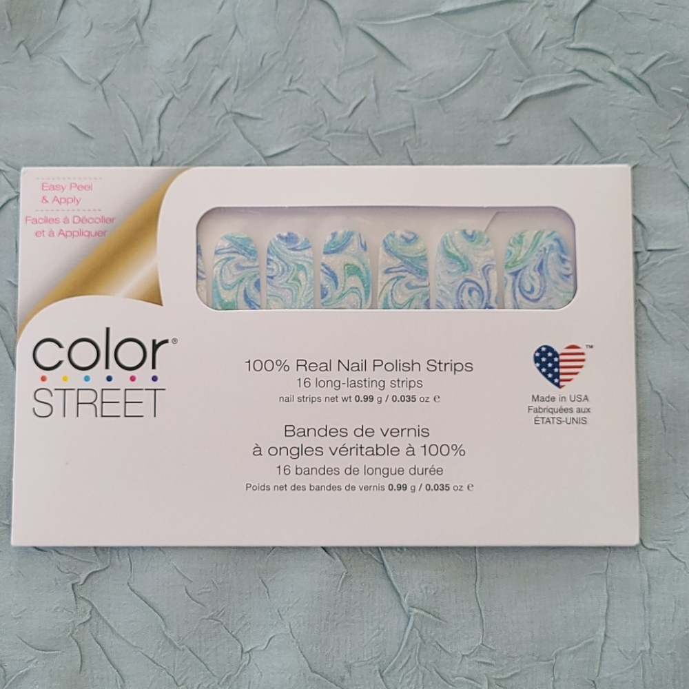 Color Street nail strips Water You Up To